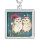 Cute Christmas Owls