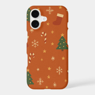 Cute Christmas Pattern – Candy Canes, Trees