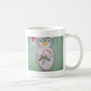 Cute Christmas Penguin Coffee Mug