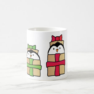 Cute Christmas penguin mug