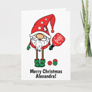 Cute🎅 Christmas pickleball Card