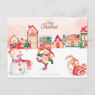 Cute Christmas Postcard