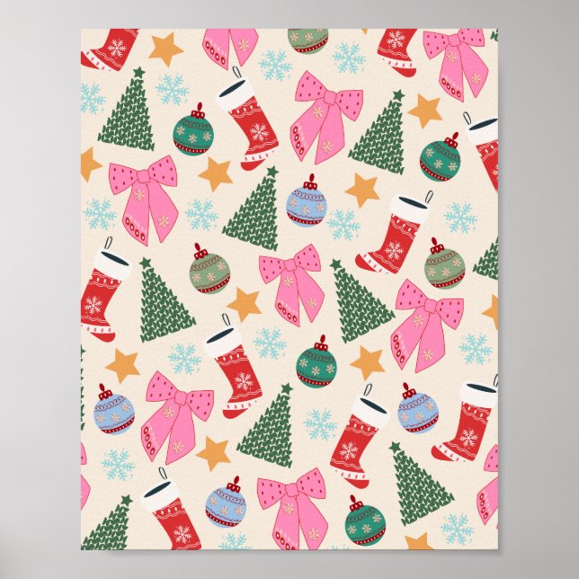 Cute Christmas Poster (Front)
