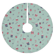 Cute Christmas Presents Ornaments Pattern