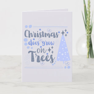 Cute Christmas Pun Personalized Holiday Card