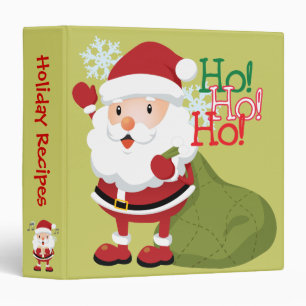 Cute Christmas Recipe binder
