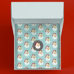 Cute Christmas Santa Claus Wrapping Paper<br><div class="desc">Cute Christmas wrapping paper with a Santa Claus face pattern! Fun for wrapping your kids Christmas gifts. Comes in a variety of colours. Designed for you by Blackberry Boulevard.</div>