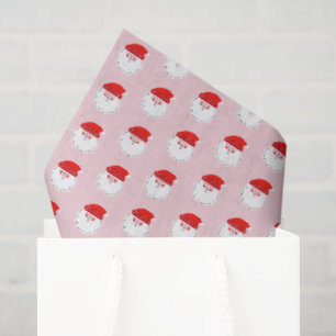 Cute Christmas Santa pattern Tissue Paper