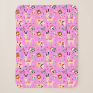 Cute Christmas Sherpa Blanket
