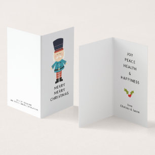 Cute Christmas Soldier, Clean & Minimal Design