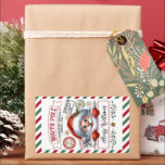 Cute Christmas Special Delivery From Santa  Sticker<br><div class="desc">Christmas Special Delivery From Santa</div>