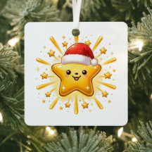 Cute Christmas Star Ornament