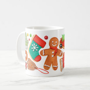 Cute Christmas Sugar Cookie Coffee Mug