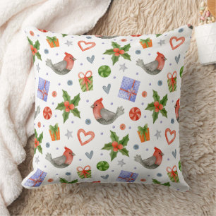 Cute Christmas theme Throw Pillow