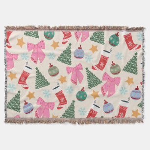 Cute Christmas Throw Blanket