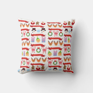 Cute Christmas Throw Pillow