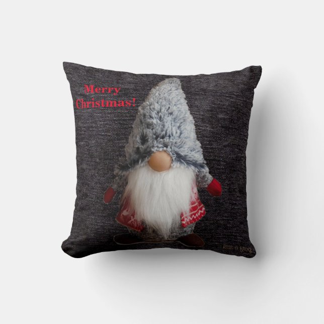 Cute Christmas Throw Pillow (Front)