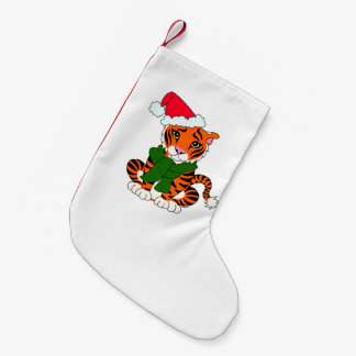 Cute Christmas Tiger Stocking
