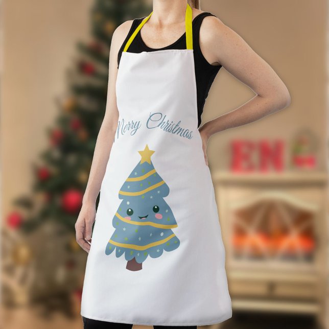 Cute Christmas Tree Apron (Cute Christmas Tree Apron)