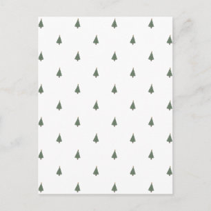 Cute Christmas Tree Merry Christmas Card. Postcard
