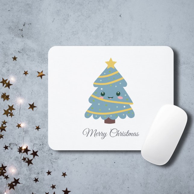 Cute Christmas Tree Mouse Pad (Cute Christmas Tree Mouse Pad)