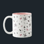 Cute Christmas Tree Snowman Candy Cane Pattern Two-Tone Coffee Mug<br><div class="desc">Celebrate the magical and festive holiday season with our Cute Christmas Tree Snowman Candy Cane Pattern. This design features Snowman,  a Christmas tree,  Candy Cane and Snowflakes.</div>