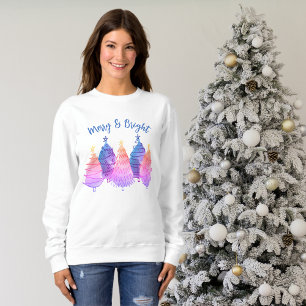 Cute Christmas Trees Sweatshirt