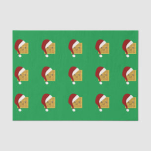 Cute Christmas Waffle Tissue Paper