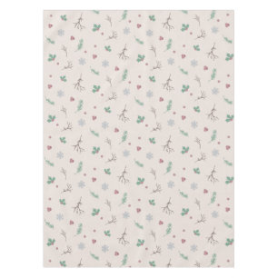 Cute Christmas Warm Colour Tablecloth