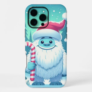 Cute Christmas/winter yeti iPhone 16 Pro Max Case