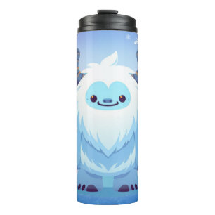 Cute Christmas/winter yeti Thermal Tumbler