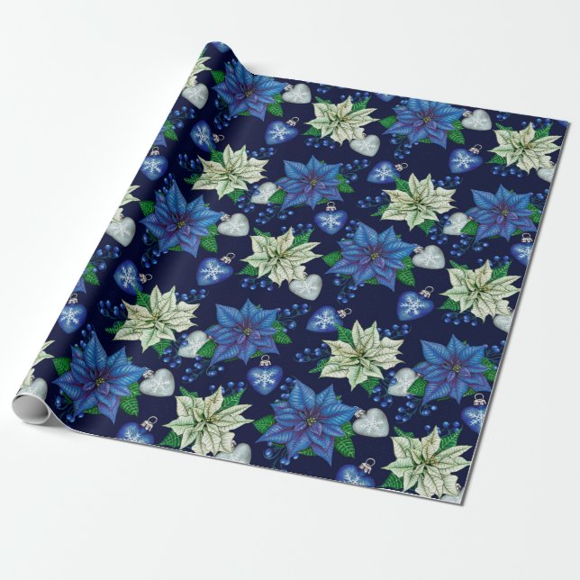 Cute Christmas Wrapping Paper (Unrolled)