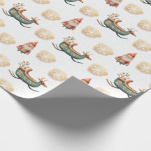 cute christmas wrapping paper