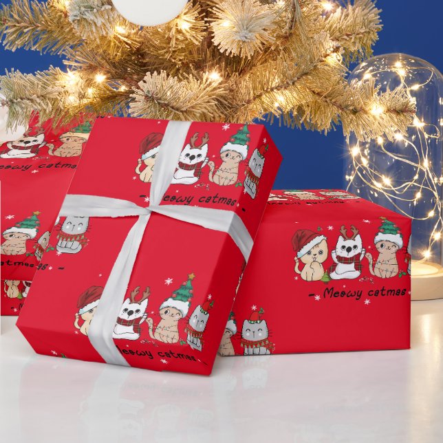 Cute Christmas Wrapping Paper  (Holidays)