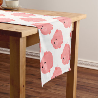 Cute Chubby Pig Table Runner