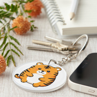 Cute Chubby Tiger Cartoon