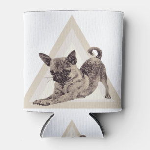 Cute Chug Dog Can Cooler