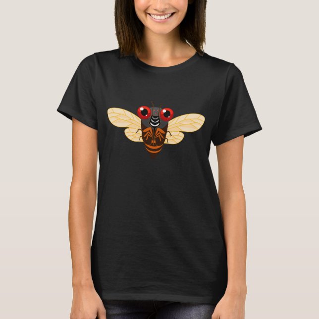Cute Cicada on a  Shirt (Front)