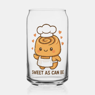 "Cute Cinnamon Roll Chef - Kawaii Baking Design