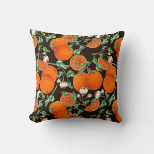 Cute Citrus pattern Throw Pillow