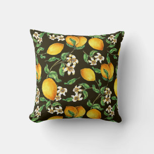 Cute Citrus pattern Throw Pillow