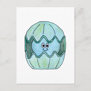 Cute Clam. Postcard