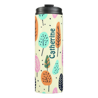 CUTE CLASSIC BOHO PATTERN DESIGN THERMAL TUMBLER