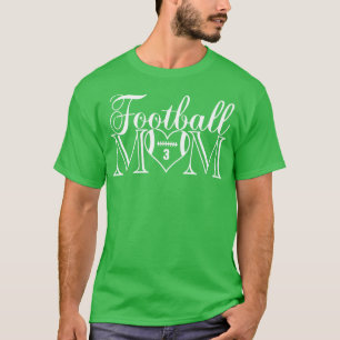 Cute Classic Mom 3 Thats My Boy Jersey Number T-Shirt