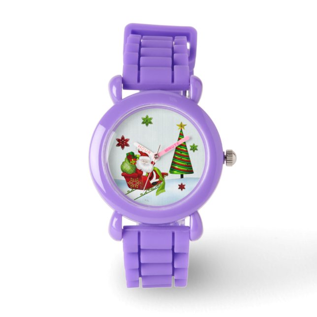 Cute Classic Santa Whimsey HOLIDAY ALL WATCHES (Front)