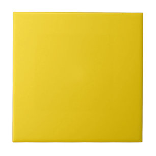 Cute classic solid bright yellow Colorful kitchen Tile