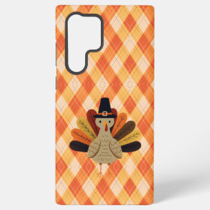 Cute, classic/vintage Thanksgiving Turkey Samsung Galaxy Case