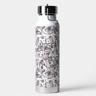 Cute, clean, floral vacuum bottle for daily use.