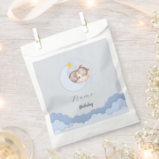 Cute Clouds Birthday Party Decorations Favour Bag