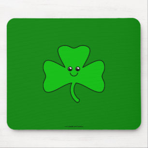 Cute Clover Mouse Pad